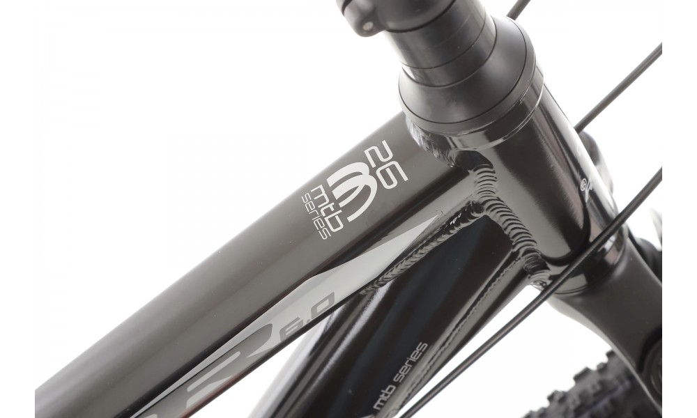 Rower górski Romet Rambler R6.0 2024 - czarno-pomarańczowo-czerwony