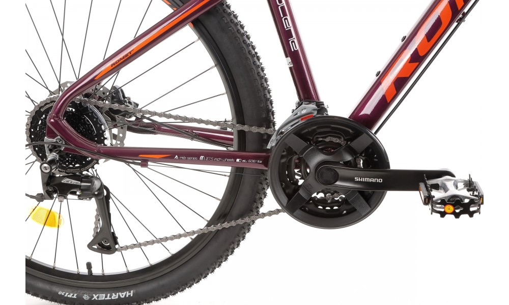 Rower górski Romet Jolene 7.2 2024 - purpurowy