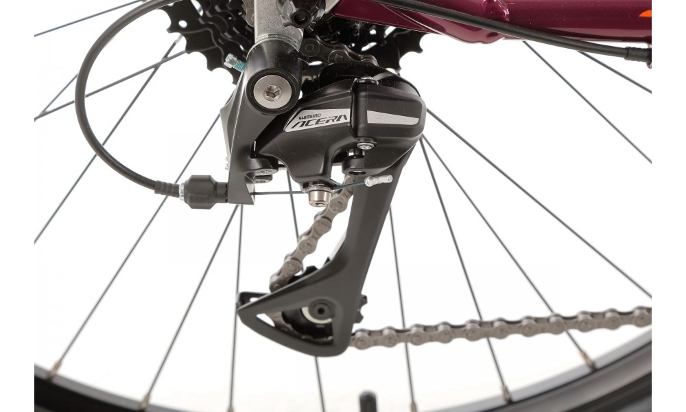 Rower górski Romet Jolene 7.2 2024 - purpurowo-pomarańczowy