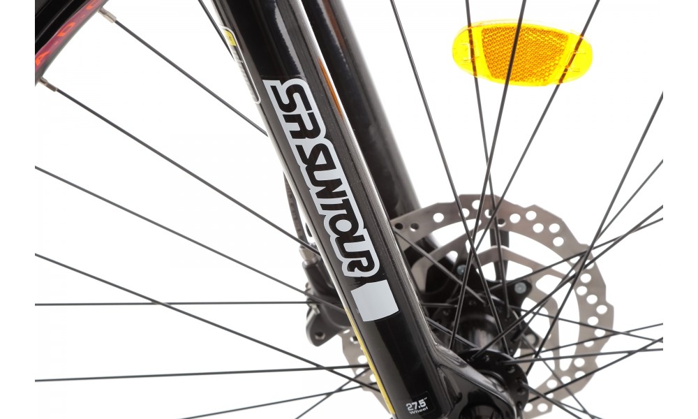 Rower górski Romet Jolene 7.2 2024 - purpurowo-pomarańczowy