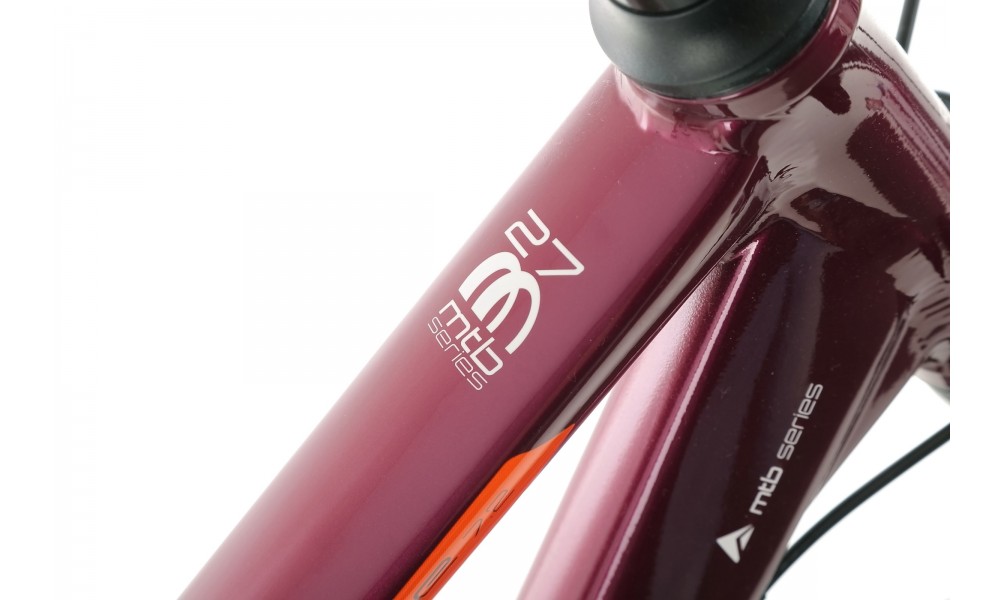 Rower górski Romet Jolene 7.2 2024 - purpurowo-pomarańczowy