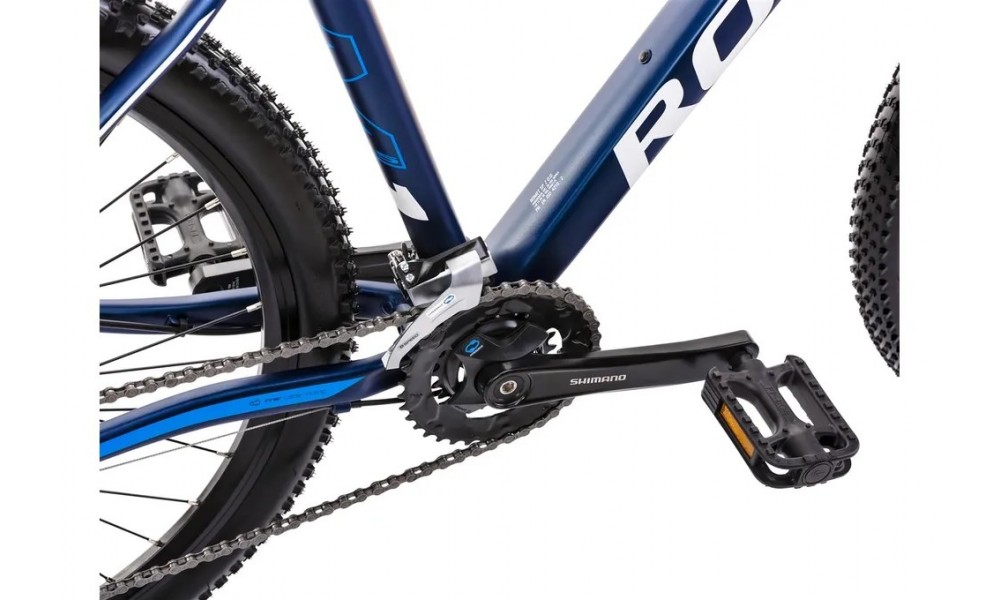 Rower górski Romet Mustang M7.1 2024 - ciemnoniebieski