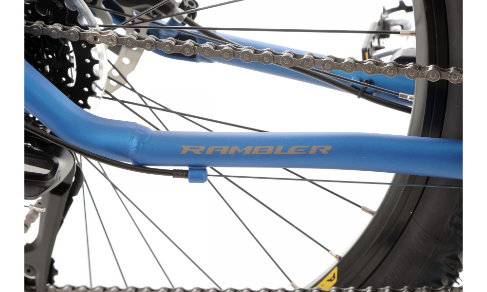 Rower górski Romet Rambler R7.3 2024 - niebieski-żółty