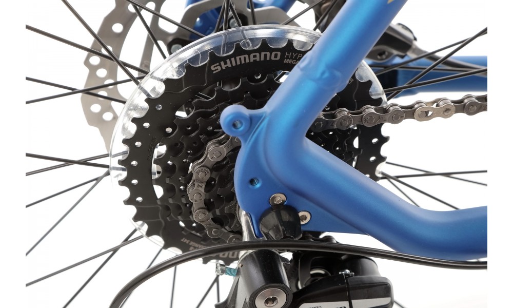 Rower górski Romet Rambler R7.3 2024 - niebieski-żółty