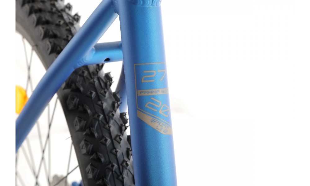 Rower górski Romet Rambler R7.3 2024 - niebieski-żółty