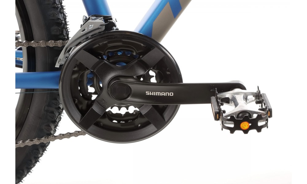 Rower górski Romet Rambler R7.3 2024 - niebieski-żółty