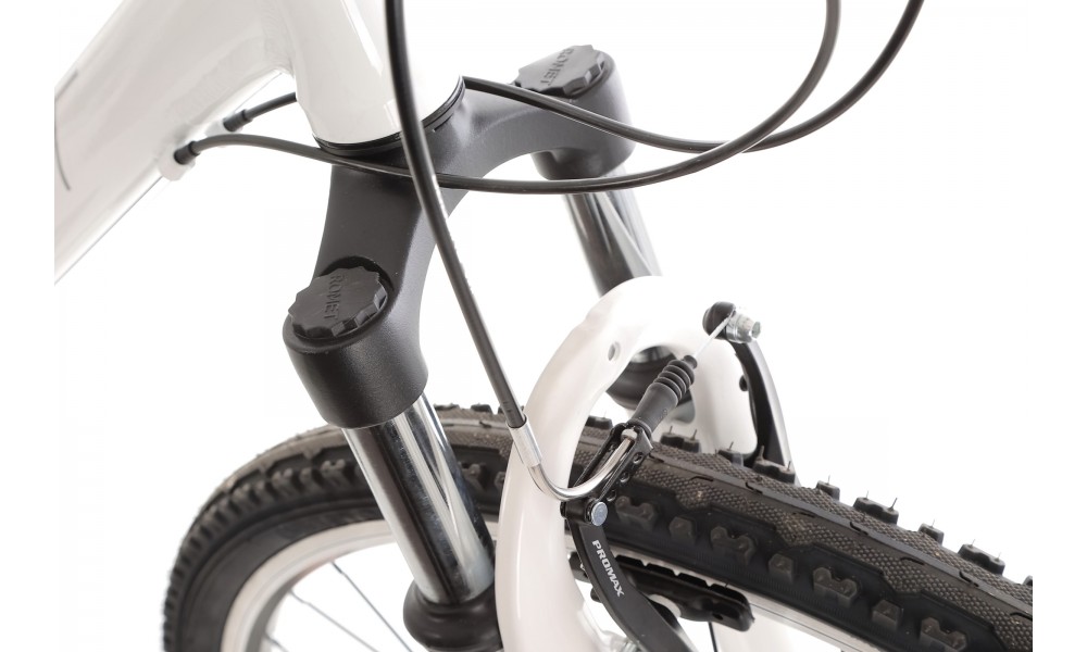 Rower crossowy Romet Orkan D 2024 - biało-fioletowy