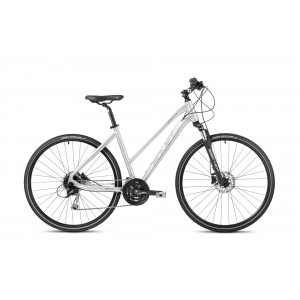 Rower crossowy Romet Orkan 6 D 2024 - srebrny-grafitowy 1