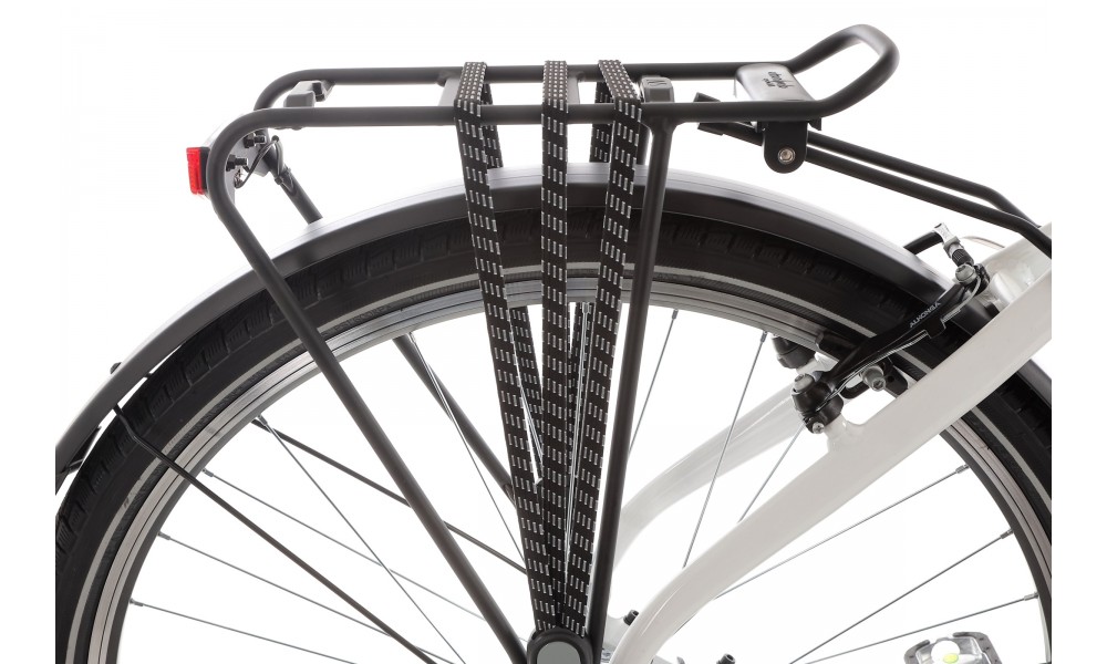 Rower trekkingowy Romet Gazela 5 2024 - biało-złoty