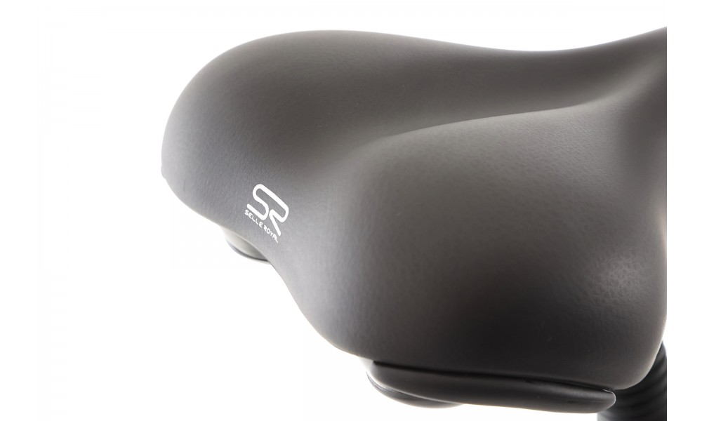 Rower trekkingowy Romet Gazela 5 2024 - biało-złoty