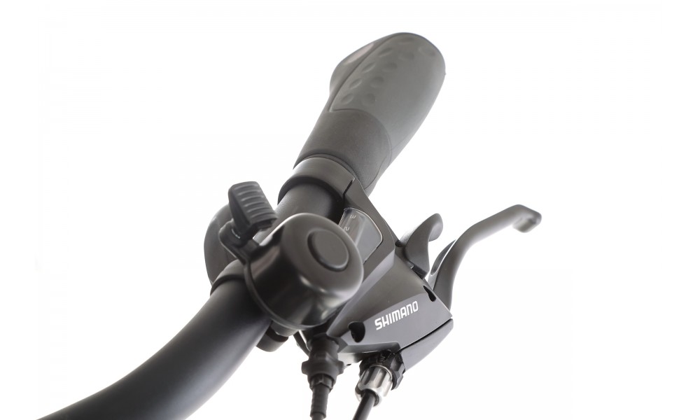 Rower trekkingowy Romet Gazela 5 2024 - biało-złoty