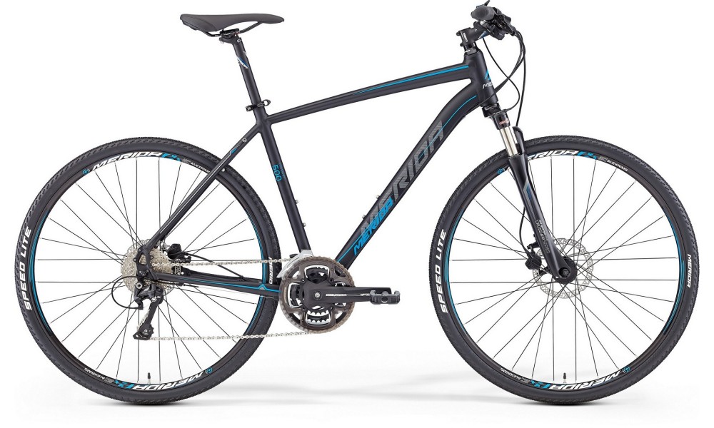 Rower crossowy Merida Crossway 500 Black 2016