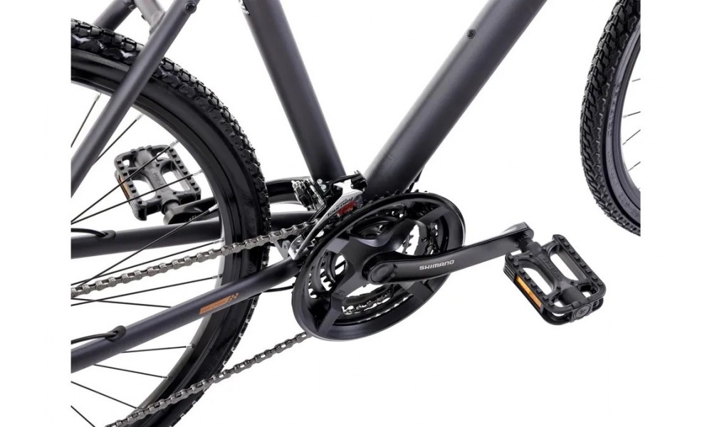 Rower crossowy Romet Orkan 3 M 2024 - grafitowo-czarno-miedziany