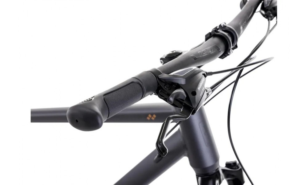 Rower crossowy Romet Orkan 3 M 2024 - grafitowo-czarno-miedziany