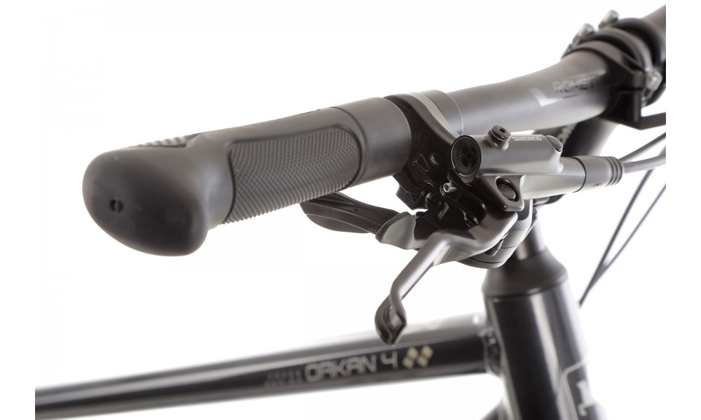 Rower crossowy Romet Orkan 4 M 2024 - grafitowo-srebrno-szampański