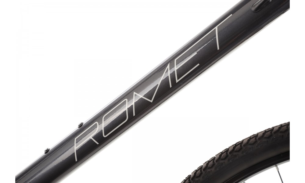 Rower crossowy Romet Orkan 4 M 2024 - grafitowo-srebrno-szampański