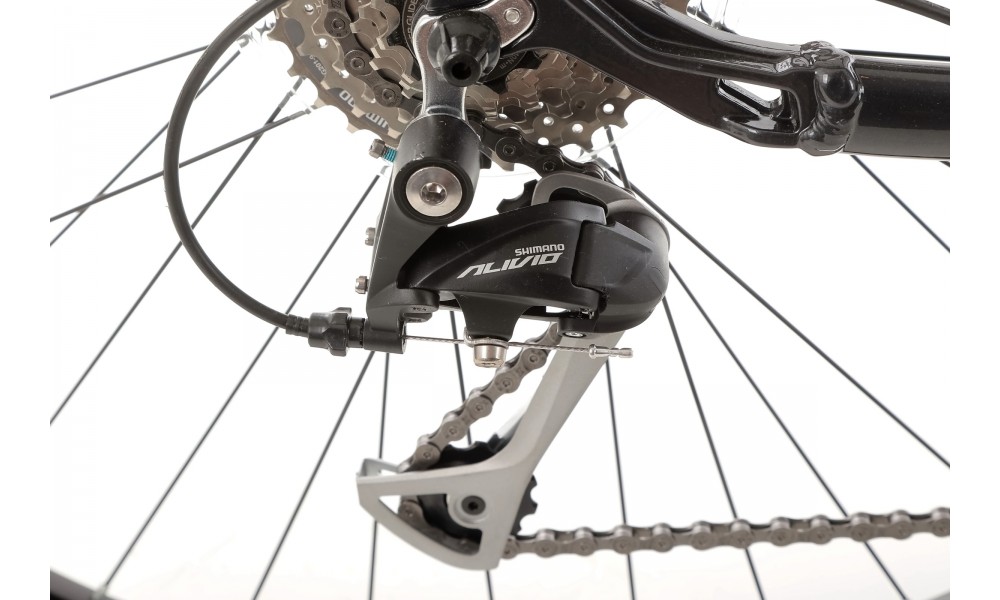 Rower crossowy Romet Orkan 4 M 2024 - grafitowo-srebrno-szampański