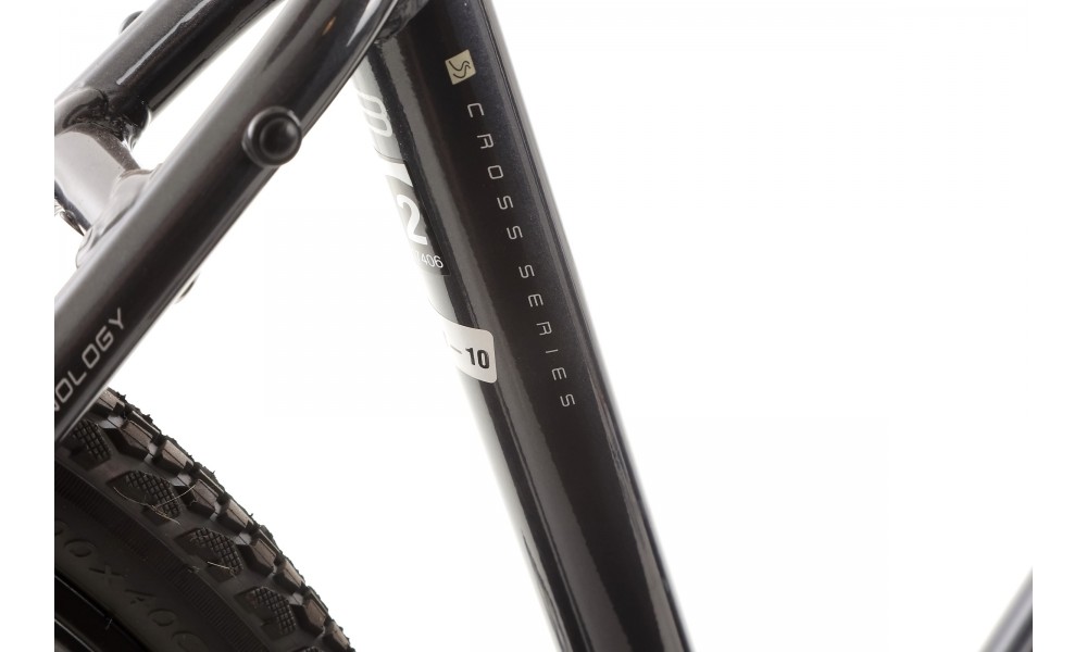 Rower crossowy Romet Orkan 4 M 2024 - grafitowo-srebrno-szampański