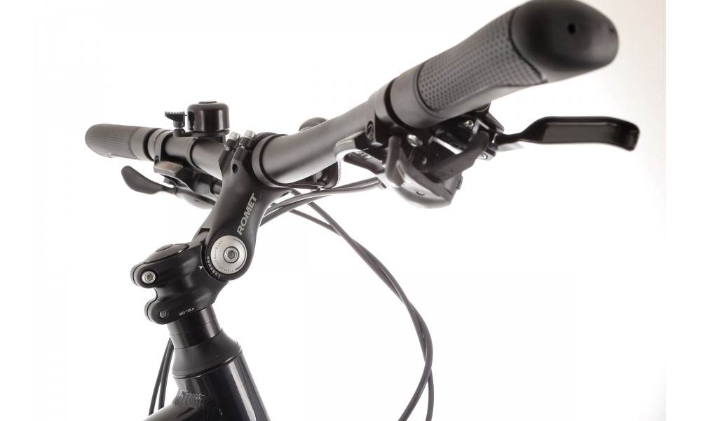 Rower crossowy Romet Orkan 4 M 2024 - grafitowo-srebrno-szampański