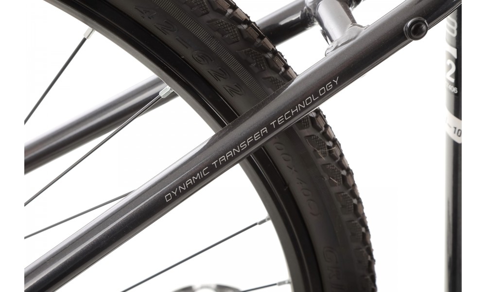 Rower crossowy Romet Orkan 4 M 2024 - grafitowo-srebrno-szampański