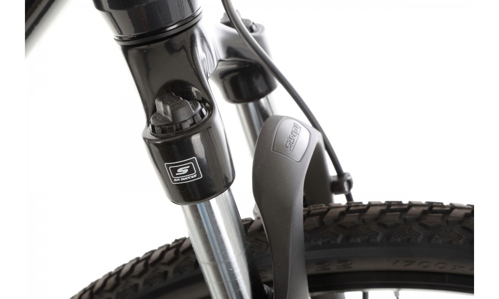 Rower crossowy Romet Orkan 4 M 2024 - grafitowo-srebrno-szampański