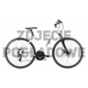 Rower crossowy Romet Orkan 5 CS D 2024 - biało-szampański 1