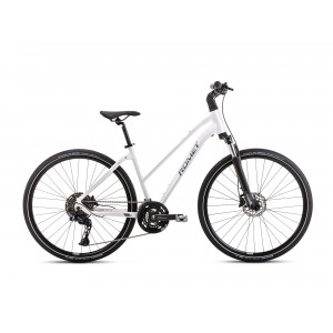 Rower crossowy Romet Orkan 7 CS D 2024 - biały-grafitowy 1