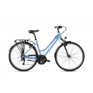 Rower trekkingowy Romet Gazela 3 2024 - niebieski-granatowy 1