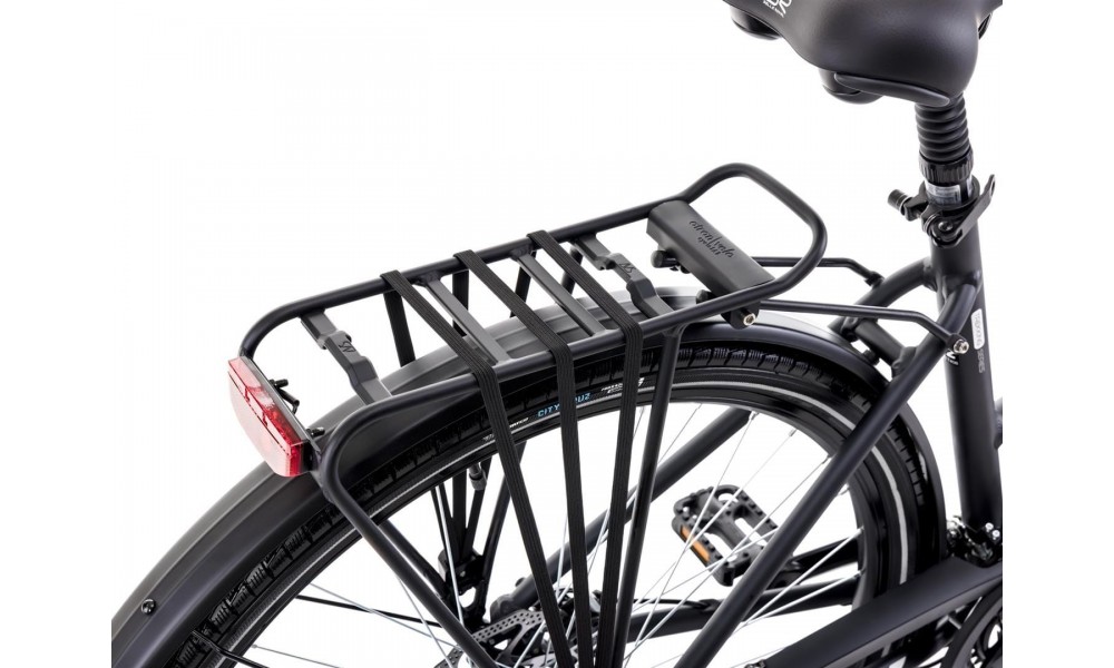 Rower trekkingowy Romet Gazela 4 2024 - czarny-szary