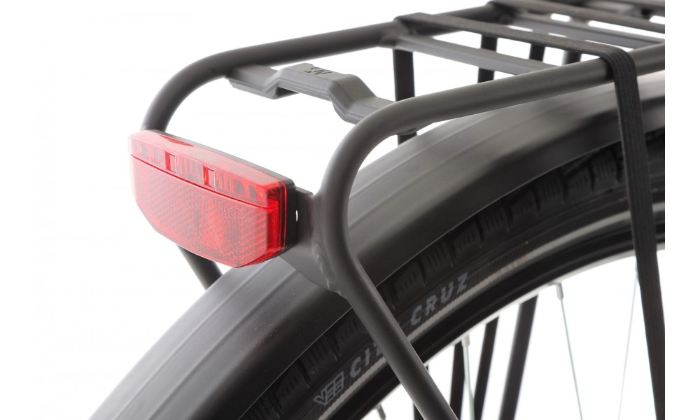 Rower trekkingowy Romet Gazela 4 2024 - grafitowy-biały