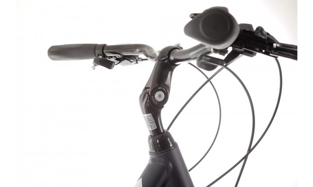 Rower trekkingowy Romet Gazela 4 2024 - grafitowy-biały