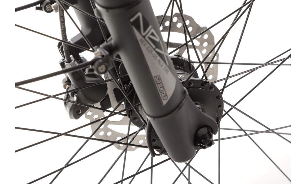 Rower trekkingowy Romet Gazela 5 CS 2024 - pomarańczowo-czarny