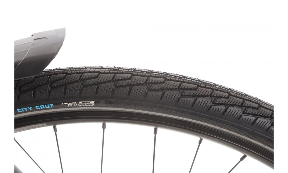 Rower trekkingowy Romet Gazela 5 CS 2024 - pomarańczowo-czarny