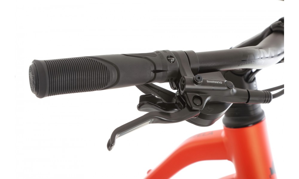 Rower trekkingowy Romet Gazela 5 CS 2024 - pomarańczowo-czarny