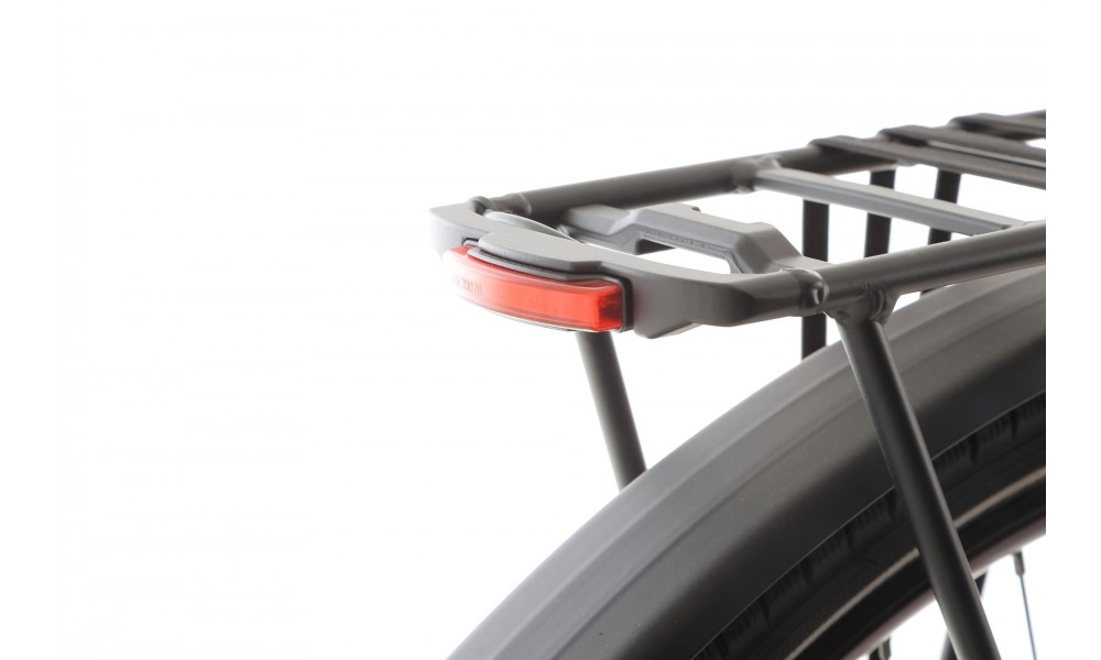 Rower trekkingowy Romet Gazela 5 CS 2024 - pomarańczowo-czarny