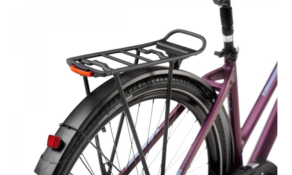 Rower trekkingowy Romet Gazela 6 CS 2024 - bordowo-niebieski