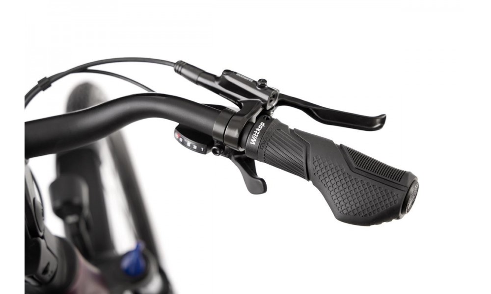 Rower trekkingowy Romet Gazela 6 CS 2024 - bordowo-niebieski