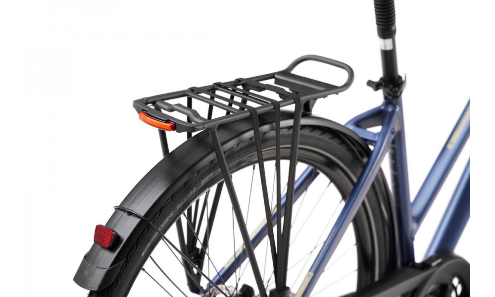 Rower trekkingowy Romet Gazela 7 CS 2024 - granatowo-beżowy