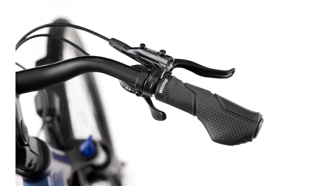 Rower trekkingowy Romet Gazela 7 CS 2024 - granatowo-beżowy