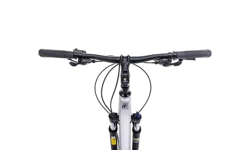 Rower crossowy Romet Orkan 5 M 2024 - srebrno-grafitowo-miedziany