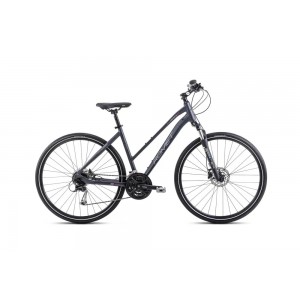 Rower crossowy Romet Orkan 5 D 2024 - grafitowo-srebrno-różowy 1