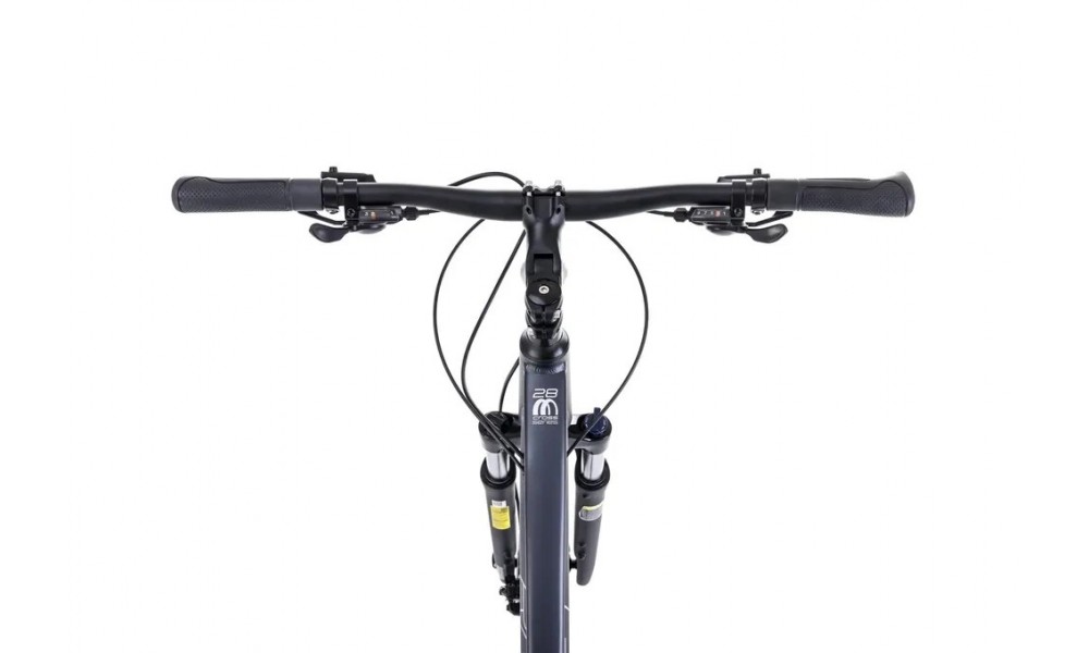 Rower crossowy Romet Orkan 5 D 2024 - grafitowo-srebrno-różowy