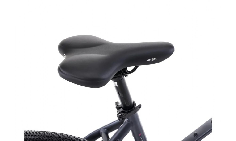 Rower crossowy Romet Orkan 5 D 2024 - grafitowo-srebrno-różowy