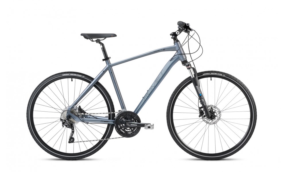 Rower crossowy Romet Orkan 7 M 2024 - grafitowo-czarny