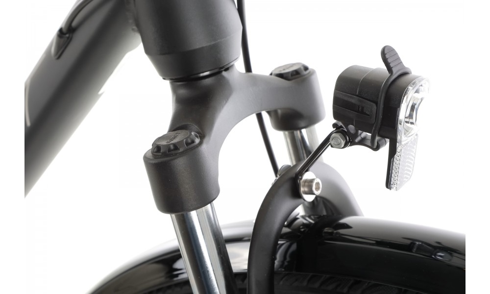 Rower trekkingowy Romet Wagant 2 2024 - czarno-srebrny