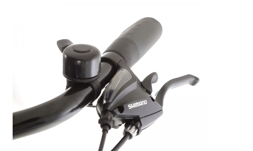 Rower trekkingowy Romet Wagant 2 2024 - czarno-srebrny