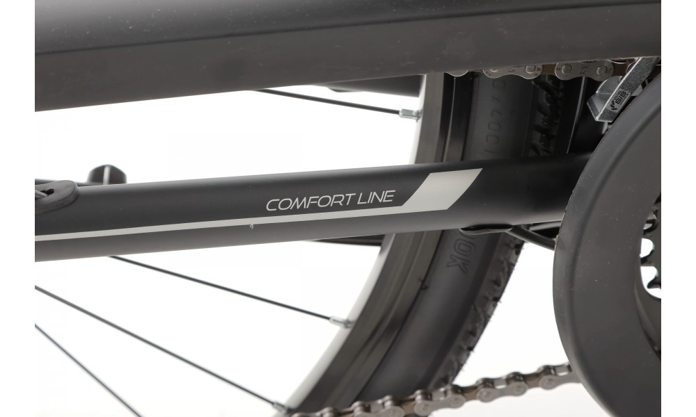 Rower trekkingowy Romet Wagant 2 2024 - czarno-srebrny