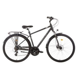 Rower trekkingowy Romet Wagant 2 2024 - czarno-srebrny 1