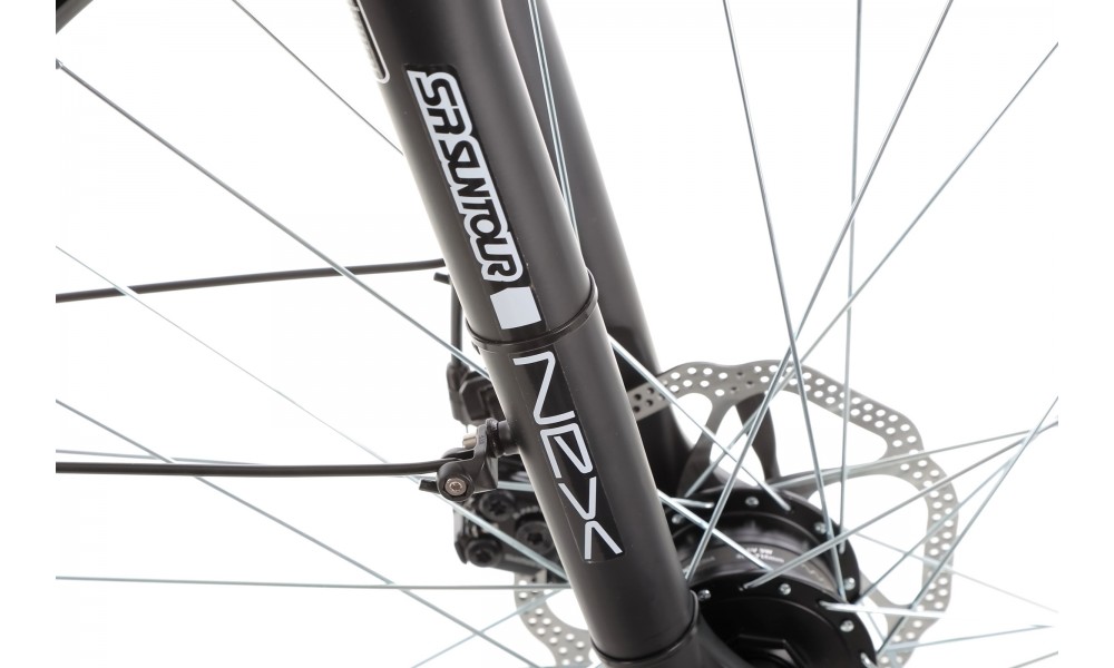 Rower trekkingowy Romet Wagant 4 2024 - grafitowy-biały