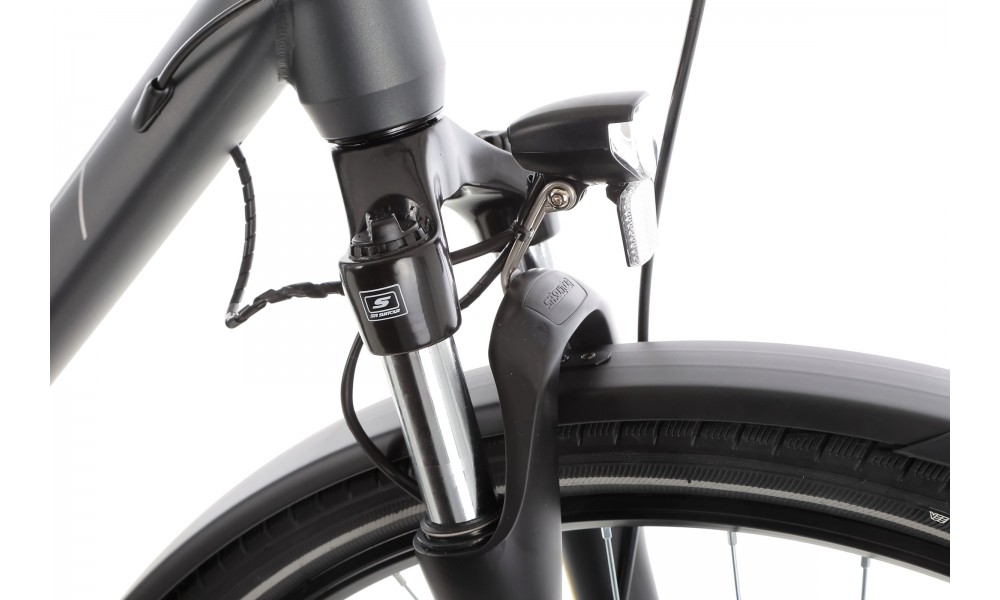 Rower trekkingowy Romet Wagant 4 2024 - grafitowy-biały